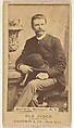 James J. Mutrie, Manager, New York, from the Old Judge series (N172) for Old Judge Cigarettes, Goodwin & Company, Albumen photograph
