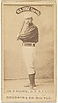 James Henry O'Rourke, 3rd Base, New York, from the Old Judge series (N172) for Old Judge Cigarettes, Goodwin & Company, Albumen photograph