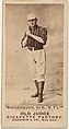 Danny Richardson, 2nd Base, New York, from the Old Judge series (N172) for Old Judge Cigarettes, Goodwin & Company, Albumen photograph