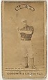 John F. Roach, Pitcher, New York, from the Old Judge series (N172) for Old Judge Cigarettes, Goodwin & Company, Albumen photograph