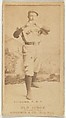 Ledell "Cannonball" Titcomb, Pitcher, New York, from the Old Judge series (N172) for Old Judge Cigarettes, Goodwin & Company, Albumen photograph