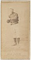 Bill George, Pitcher, New York, from the Old Judge series (N172) for Old Judge Cigarettes, Goodwin & Company, Albumen photograph