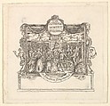 The Author's Benefit: Pasquin, William Hogarth British, Etching