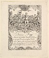 Trade card for James Figg, William Hogarth British, Etching