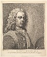 William Hogarth, Self Portrait, Samuel Ireland  British, Etching