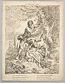 The Sly Shepherd, Anonymous, French, 18th century  French, Etching