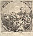 Epic Poetry, Claude Augustin Duflos le Jeune (French, Paris 1700–1786 Paris), Etching and engraving