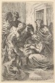 Nativity, Anonymous, Italian, 16th century  Italian, Etching
