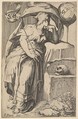 Astrology, Anonymous, Italian, 17th century Italian, Etching