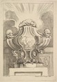 Design for an Urn, Gabriel Huquier French, Etching