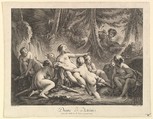 Diana and Acteon, Pierre François Tardieu  French, Etching and engraving
