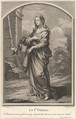 The Blessed Virgin, Simon de la Vallée  French, Etching and engraving