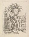 Two Children, One Playing the Drum, Louis Antoine Crozat, Baron de Thiers, Paris  French, Etching and Engraving
