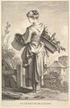 The Seller of Celery, John Ingram British, Etching and engraving