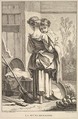 The Young Housekeeper, John Ingram British, Etching and engraving