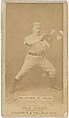 James Thomas "Deacon" McGuire, Catcher, Philadelphia, from the Old Judge series (N172) for Old Judge Cigarettes, Goodwin & Company, Albumen photograph