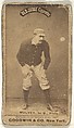 Joseph H. "Joe" Mulvey, 3rd Base, Philadelphia, from the Old Judge series (N172) for Old Judge Cigarettes, Goodwin & Company, Albumen photograph
