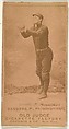 Alexander Bennett "Ben" Sanders, Pitcher, Philadelphia, from the Old Judge series (N172) for Old Judge Cigarettes, Goodwin & Company, Albumen photograph