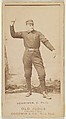 William Frederick "Pop" Schriver, Catcher, Philadelphia, from the Old Judge series (N172) for Old Judge Cigarettes, Goodwin & Company, Albumen photograph