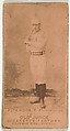 Peter Burke "Pete" Wood, Pitcher, Philadelphia, from the Old Judge series (N172) for Old Judge Cigarettes, Goodwin & Company, Albumen photograph