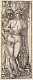 Adam and Eve, Hans Baldung (called Hans Baldung Grien)  German, Woodcut