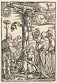 Christ on the Cross with the Virgin and Saints Longinus, Mary Magdalen and John, Hans Baldung (called Hans Baldung Grien) German, Woodcut; first of two states