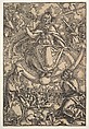 The Last Judgment, Hans Baldung (called Hans Baldung Grien) German, Woodcut; second of two states