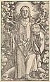 Christ from Christ and the Apostles, Hans Baldung (called Hans Baldung Grien) German, Woodcut
