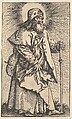 St. James the Greater, from "Christ and the Apostles", Hans Baldung (called Hans Baldung Grien) German, Woodcut