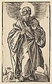 Saint Thomas, from "Christ and the Apostles", Hans Baldung (called Hans Baldung Grien) German, Woodcut
