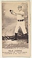 George Edward "Ed" Andrews, Center Field, Philadelphia, from the Old Judge series (N172) for Old Judge Cigarettes, Goodwin & Company, Albumen photograph