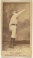 George Edward "Ed" Andrews, Center Field, Philadelphia, from the Old Judge series (N172) for Old Judge Cigarettes, Goodwin & Company, Albumen photograph