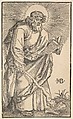 St. Judas Thaddaeus, from "Christ and the Apostles", Hans Baldung (called Hans Baldung Grien) German, Woodcut