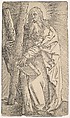 St. Andrew from Christ and the Apostles, Hans Baldung (called Hans Baldung Grien) German, Woodcut