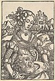 Salome with the Head of St. John the Baptist, Hans Baldung (called Hans Baldung Grien) German, Woodcut