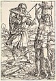 Martyrdom of St. Sebastian, Hans Baldung (called Hans Baldung Grien)  German, Woodcut