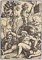 The Drunk Bacchus, Hans Baldung (called Hans Baldung Grien)  German, Woodcut; second of two states