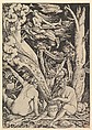The Witches, Hans Baldung (called Hans Baldung Grien)  German, Woodcut; first of two states