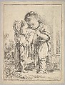 Les Petits Buveurs de Lait (The Little Milk Drinkers), Anonymous, Etching