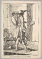 Reverse copy of Chaudronier Chaudronier (Boilermaker Boilermaker), plate 2 from "Le Cris de Paris" (The Cries of Paris), Simon Francis Ravenet, the elder  French, Etching and engraving