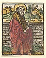 St. Paul (adaptation), Hans Baldung (called Hans Baldung Grien)  German, Woodcut, hand-colored