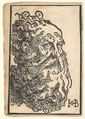 Head of a Bearded Man, Hans Baldung (called Hans Baldung Grien) German, Woodcut