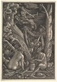 The Witches, Hans Baldung (called Hans Baldung Grien) (German, Schwäbisch Gmünd (?) 1484/85–1545 Strasbourg), Chiaroscuro woodcut in two blocks, printed in gray and black; second of two states