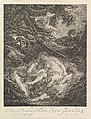 Les Bacchantes Endormies (The Sleeping Bacchantes), René Gaillard French, Etching and engraving