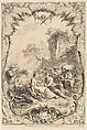 Pastorale, Gabriel Huquier French, Etching and engraving