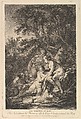 Les Nimphes au Bain (The Nymphs at the Bath), Jean Ouvrier  French, Etching and engraving
