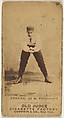 Bill Kuehne, 3rd Base, Pittsburgh, from the Old Judge series (N172) for Old Judge Cigarettes, Goodwin & Company, Albumen photograph