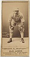 Hiram "Hi" C. Ebright, Catcher, Washington Nationals, from the Old Judge series (N172) for Old Judge Cigarettes, Goodwin & Company, Albumen photograph