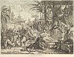 La Danse Chinoise (The Chinese Dance), from Chinoiseries, Jacques Gabriel Huquier French, Etching and engraving