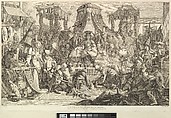 L'audience de l'Empereur chinois (The audience of the Chinese Emperor), from Chinoiseries, Jacques Gabriel Huquier (French, Paris 1730–1805 Shrewsbury), Etching and engraving